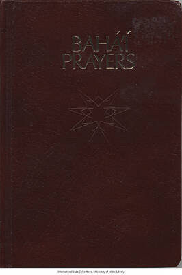 A Baha'I Prayer book
