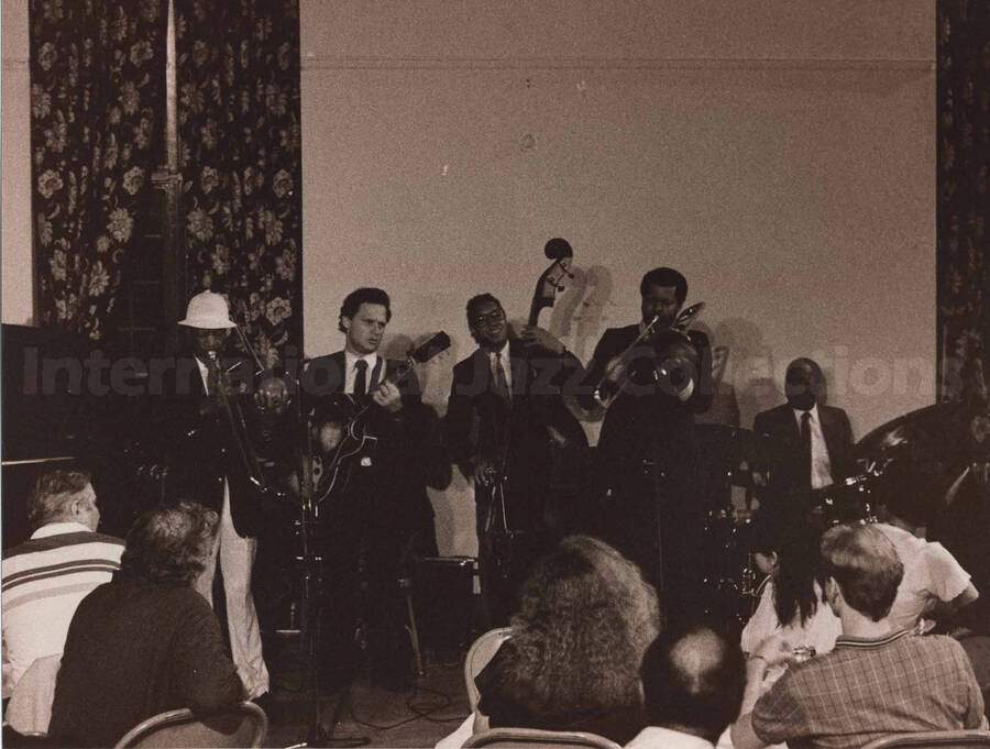 Al Grey performing with unidentified musicians