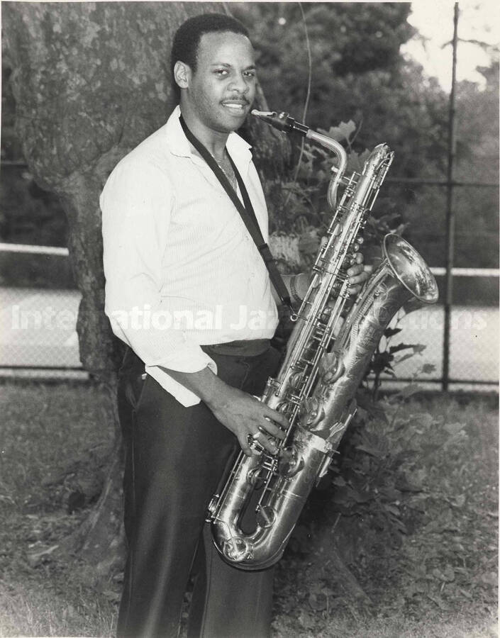 Unidentified saxophonist