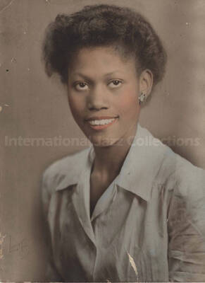 Portrait of Al Grey's sister, Jennie J. Grey-Beck