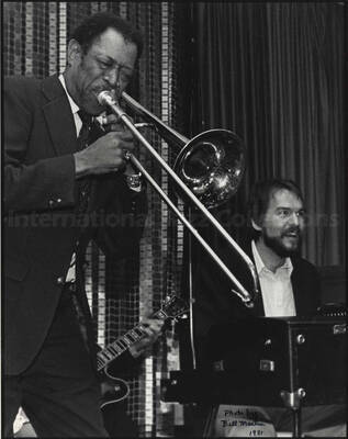 Al Grey performing with unidentified musicians