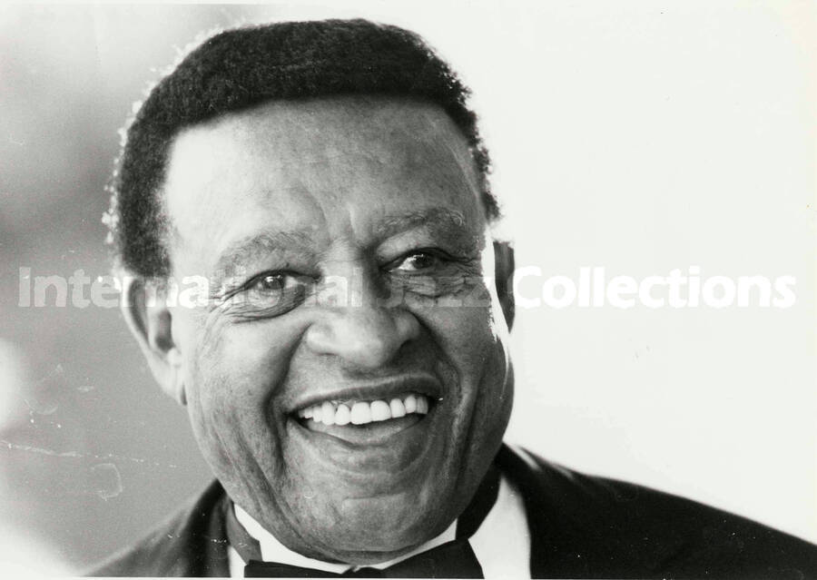 7 x 9 1/2 inch photograph. Lionel Hampton