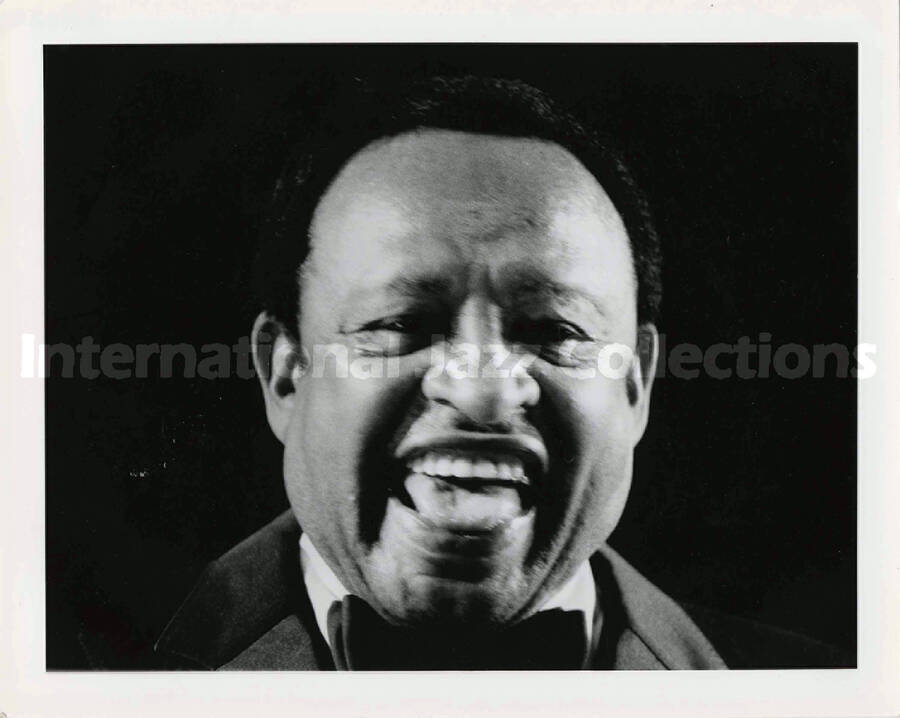 8 x 10 inch photograph. Lionel Hampton