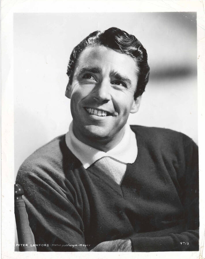 10 x 8 inch promotional photograph. Peter Lawford