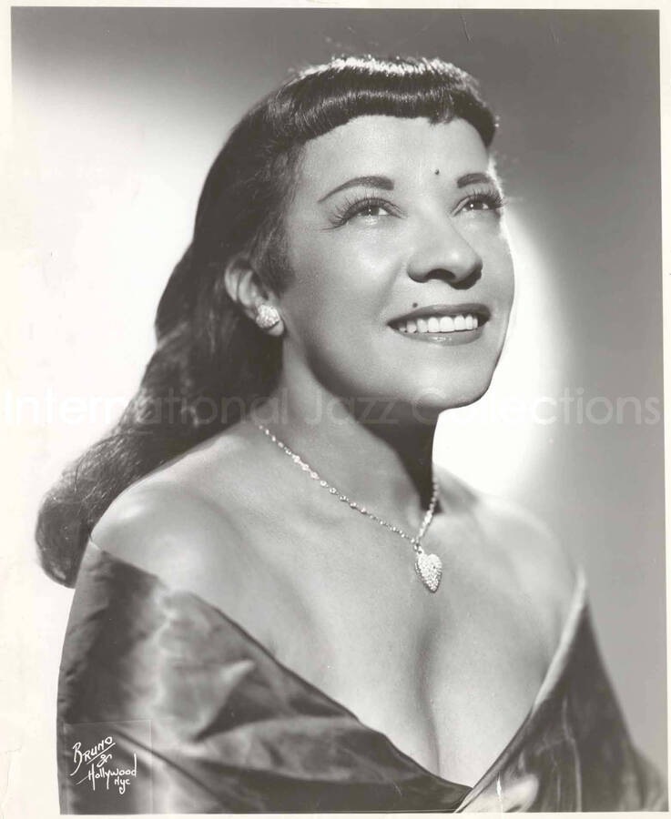 10 x 8 inch photograph. Portrait of Gladys Hampton