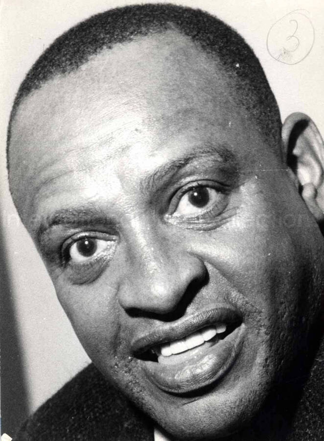 8 1/2 x 6 1/2 inch photograph. Lionel Hampton [in Germany]