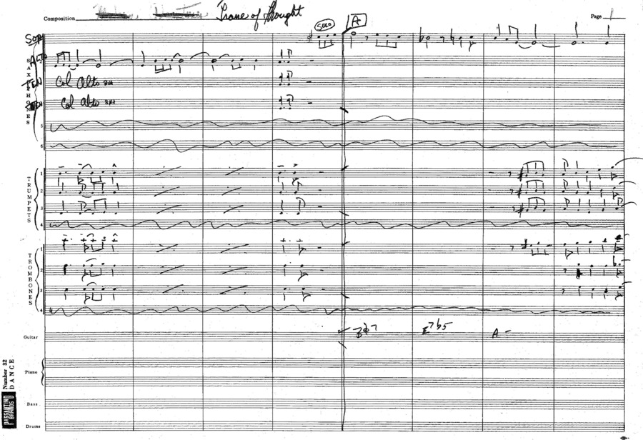 1 score (5 p.) + 11 parts, Big Band arrangement