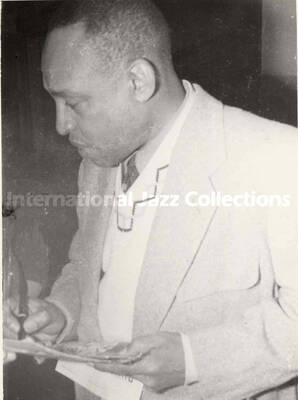 7 x 5 inch photograph. Lionel Hampton