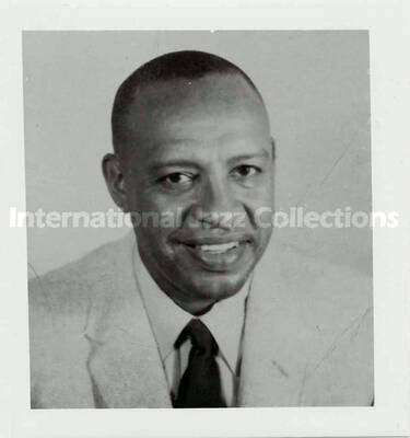 3 x 3 inch photograph. Lionel Hampton