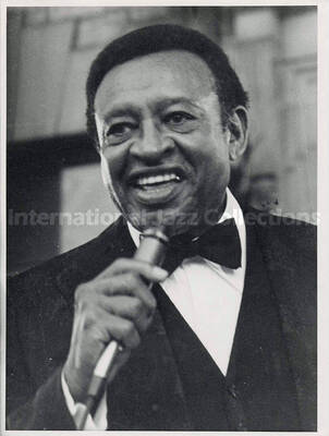 8 1/2 x 6 1/2 inch photograph. Lionel Hampton