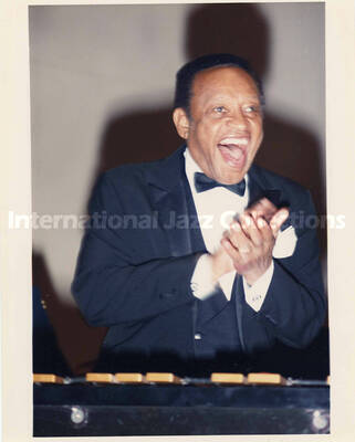 10 x 8 inch photograph. Lionel Hampton