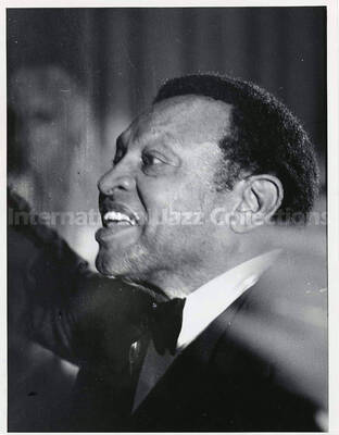 8 1/2 x 6 1/2 inch photograph. Lionel Hampton