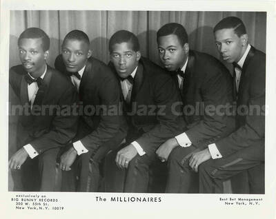 8 x 10 inch promotional photograph. The Millionaires