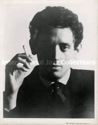 10 x 8 signed photograph. Benito Carruthers. This photograph is dedicated to Gladys and Lionel Hampton