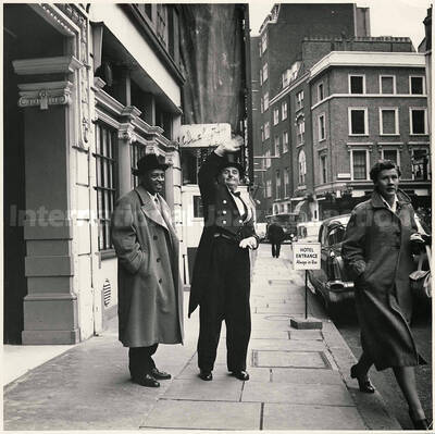 7 3/4 x 7 3/4 inch photograph. Lionel Hampton