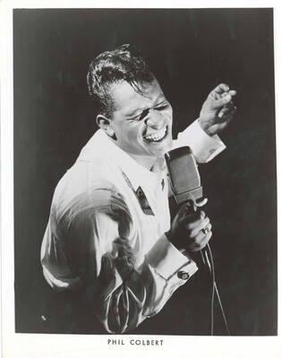 10 x 8 inch promotional photograph. Phil Colbert