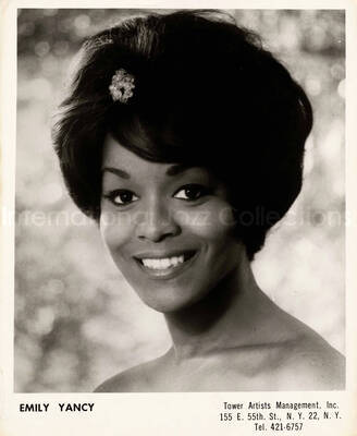 10 x 8 inch promotional photograph. Emily Yancy