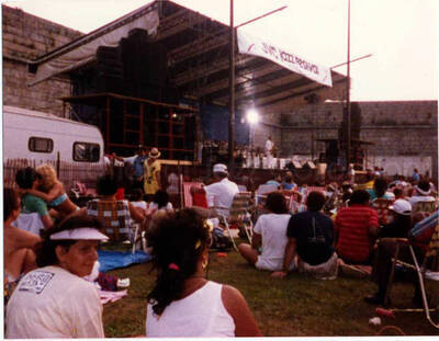 3 1/2 x 4 1/2 inch photograph. JVC jazz festival