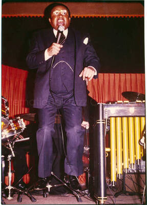 10 x 7 inch photograph. Lionel Hampton