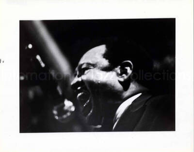 8 x 10 inch photograph. Lionel Hampton