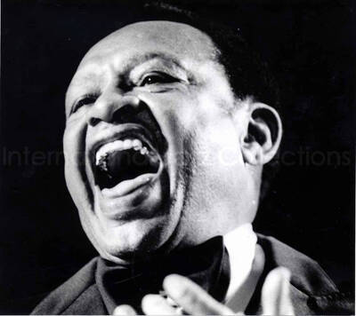 7 x 7 1/2 inch photograph. Lionel Hampton