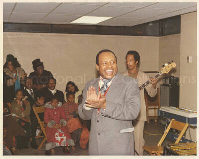 8 x 10 inch photograph. Lionel Hampton