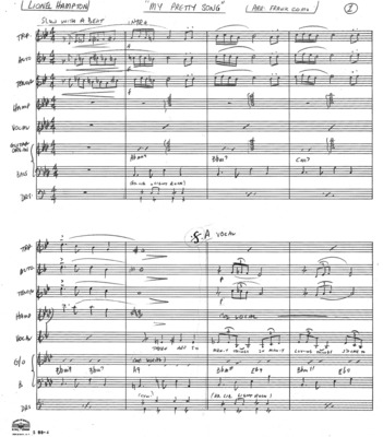 1 score (6 p.) + 8 parts, with vocals