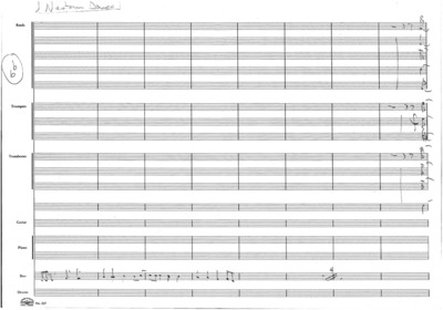1 score (20 p.) + 12 parts; no sheet 17 and 2 copies of sheet 13