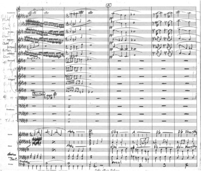 3 copies; 1 score (7 p.) + 19 parts; 1 score (7 p.) + 19 parts, photocopy; 1 score (4 p.) + 2 parts