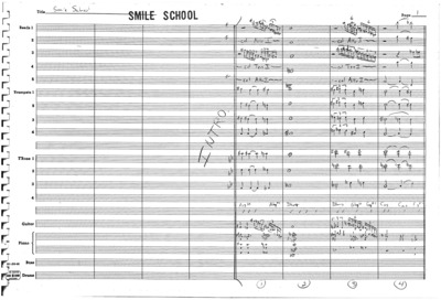1 score (10 p.) + 15 parts, photocopy