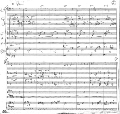 1 score (3 p.) + 6 parts