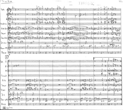 1 score (6 p.) + 10 parts