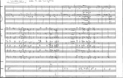 1 score (14 p.) + 13 parts, photocopy