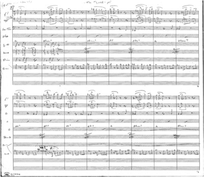 1 score (6 p.) + 7 parts