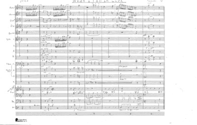 1 score (10 p.) + 15 parts, photocopy