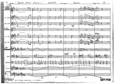 1 score (12 p.) + 10 parts