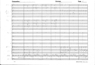 2 copies; 1 score (17 p.) + 17 parts; 1 score (6 p.) + 17 parts