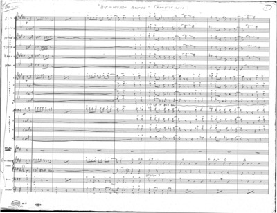 Hampton Orchestra; 1 score (9 p.) + 18 parts