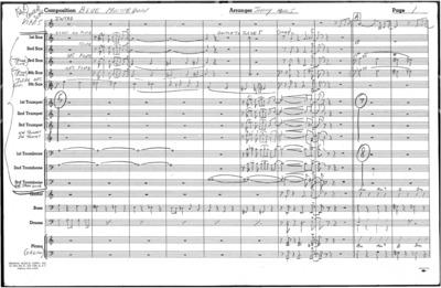 Key concert score; 1 score (6 p.) + 19 parts