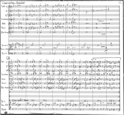 1 score (4 p.) + 10 parts