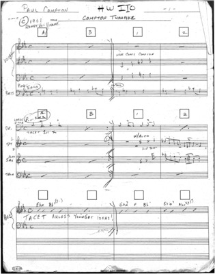 1 score (3 p.) + 10 parts