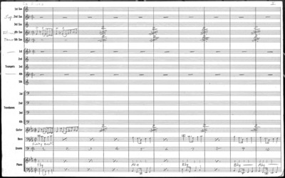 1 score (10 pages) + 10 parts