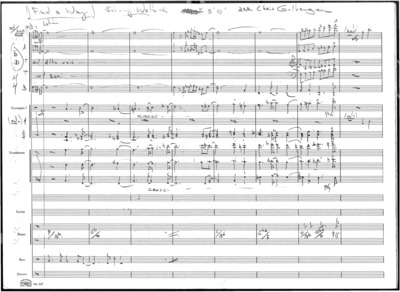 1 score (27 p.) + 13 parts