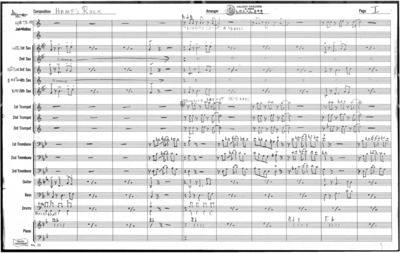 1 score (7 p.) + 16 parts