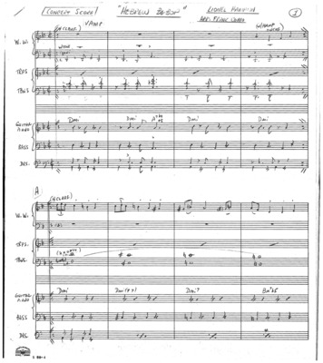 1 score (16 p.) + 4 parts