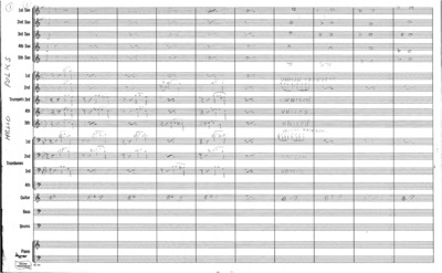 1 score (5 p.) + 14 parts