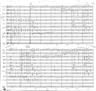 1 score (7 p.) + 10 parts