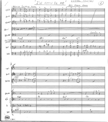 1 score (8 p.) + 7 parts