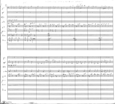 1 score (5 p.) + 8 parts