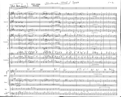 1 score (13 p.) + 16 parts, photocopy